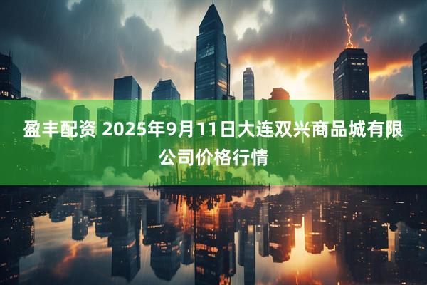 盈丰配资 2025年9月11日大连双兴商品城有限公司价格行情