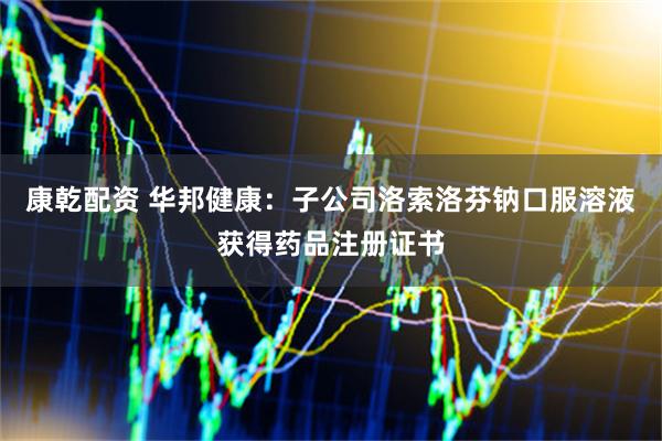 康乾配资 华邦健康：子公司洛索洛芬钠口服溶液获得药品注册证书
